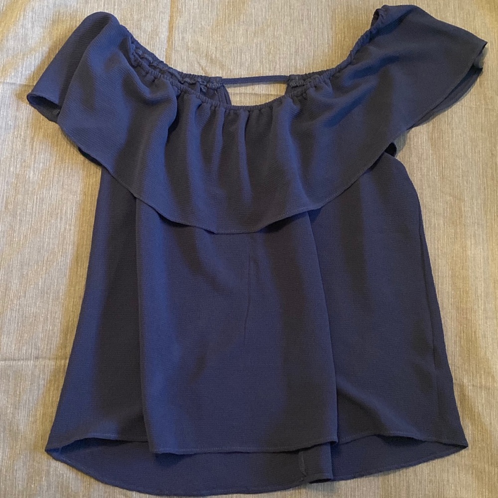 Lily White Off-the-shoulder Blouse